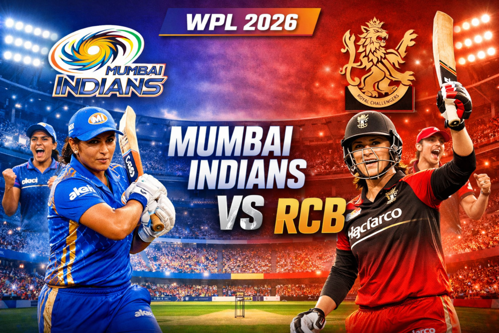MI vs RCB WPL 2026