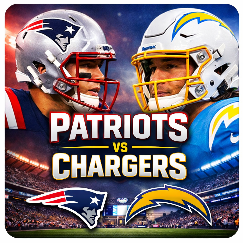 New England vs Patriots Chargers