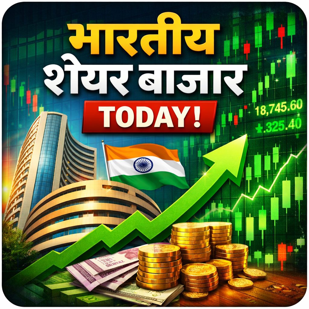 Indian stock market today