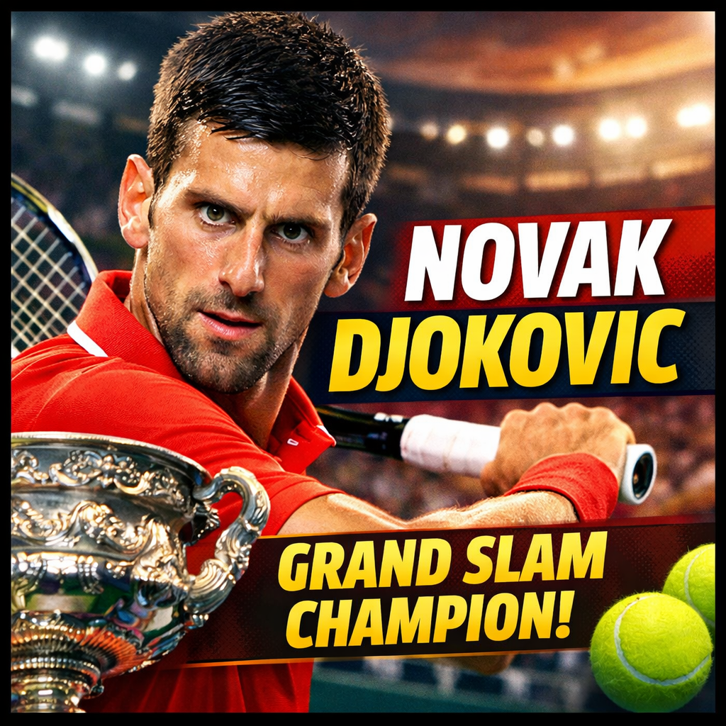 Novak Djokovic Tennis Player