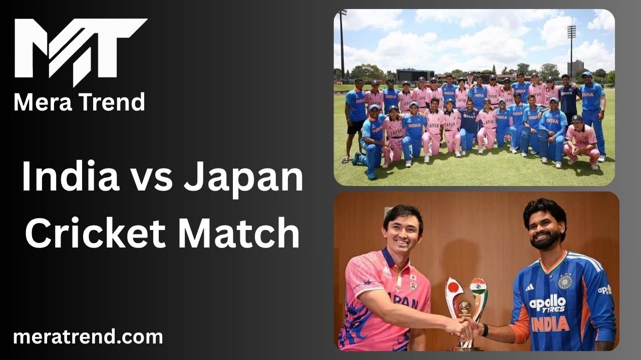 India vs Japan cricket match
