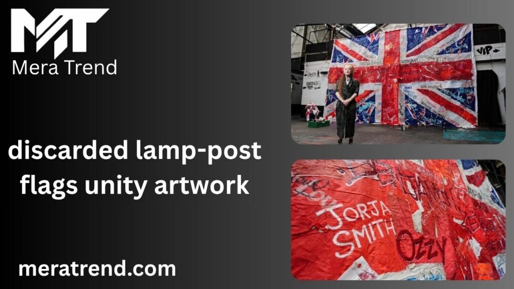 discarded lamp-post flags unity artwork