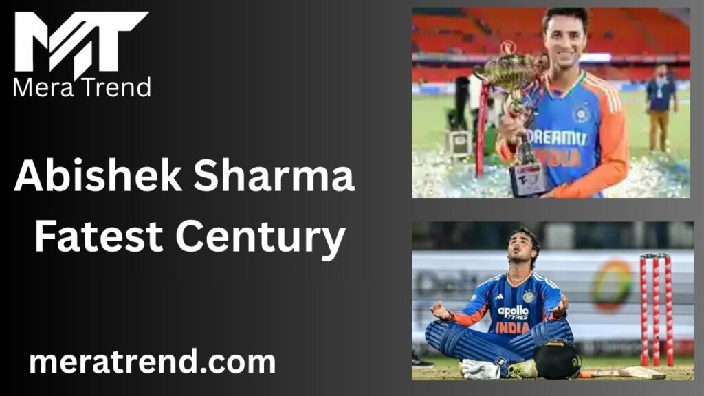 Abhishek Sharma fastest century